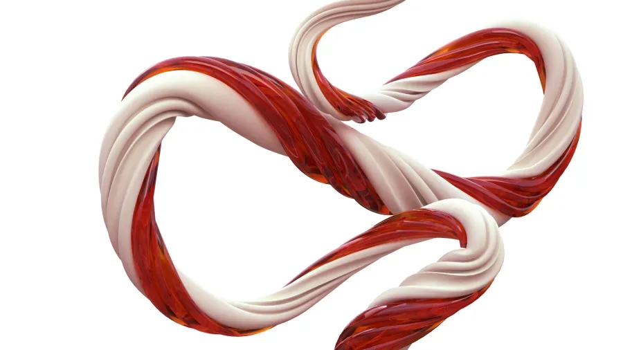 christmas candy cane lines