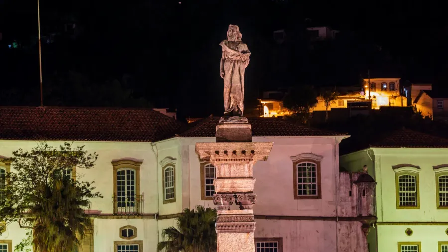 city landscape ouro preto brazil mg historic brazilian city