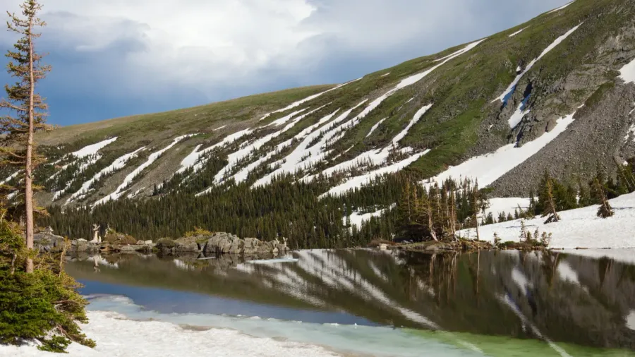 colorado lake panorama