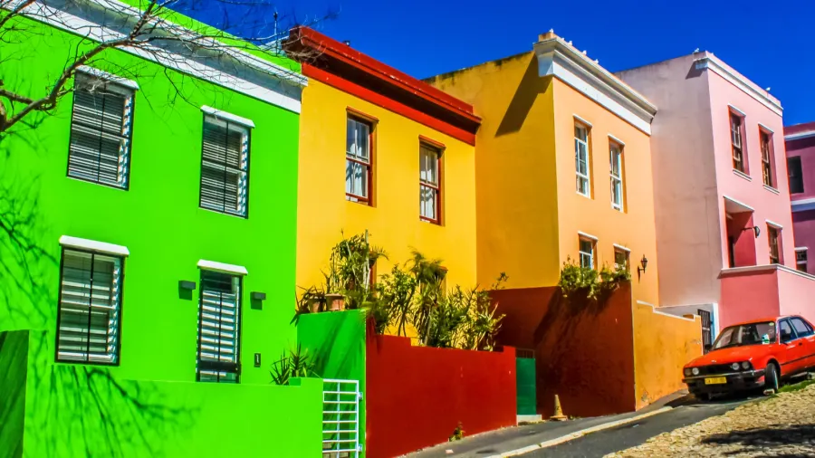 colorful streets of bokaap a cape malay colony in cape
