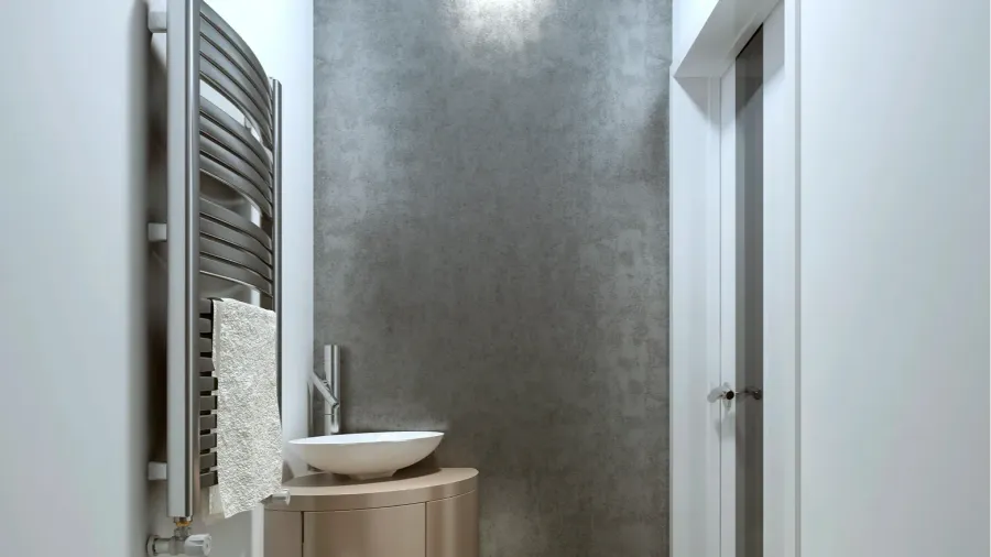 contemporary style bathroom