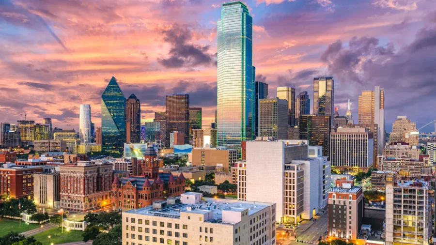 dallas texas skyline