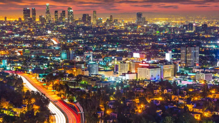 dawn in la
