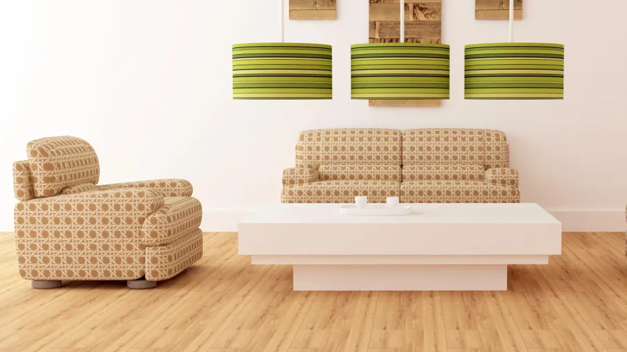 design interior of elegance modern living room