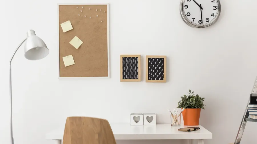 desk for creative worker
