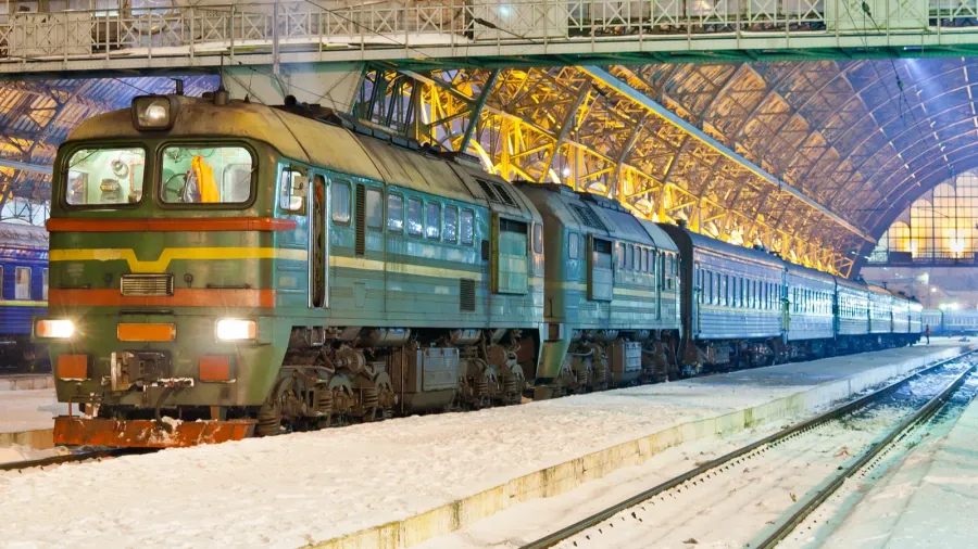 diesel passenger train