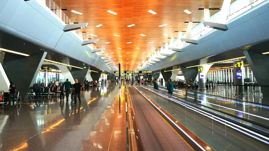 doha qatar march 17 2017  hamad international airport