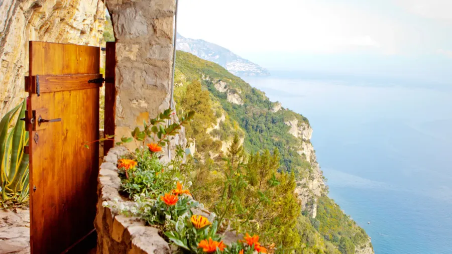 door to paradise on the sea