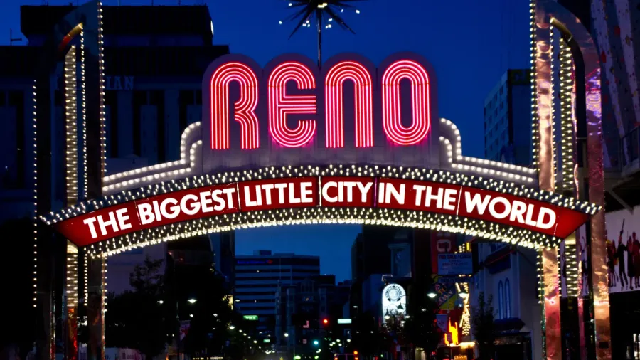 downtown reno sign