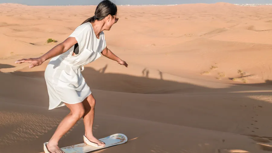 dubai dessert sand dunes couple on dubai desert safariunited arab