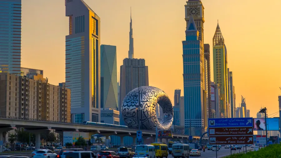 dubai uae 18 november 2020 the museum of the future