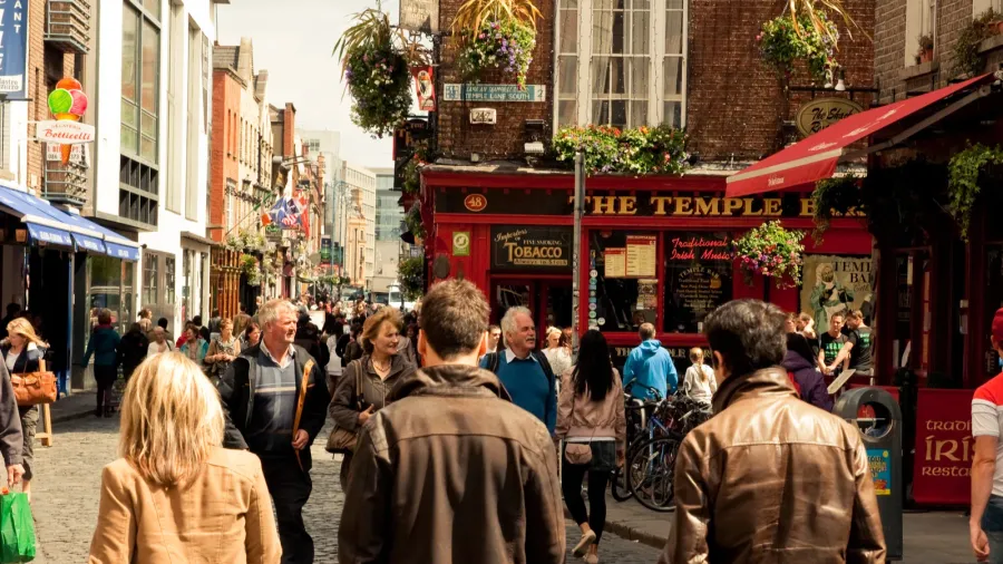 dublin street with