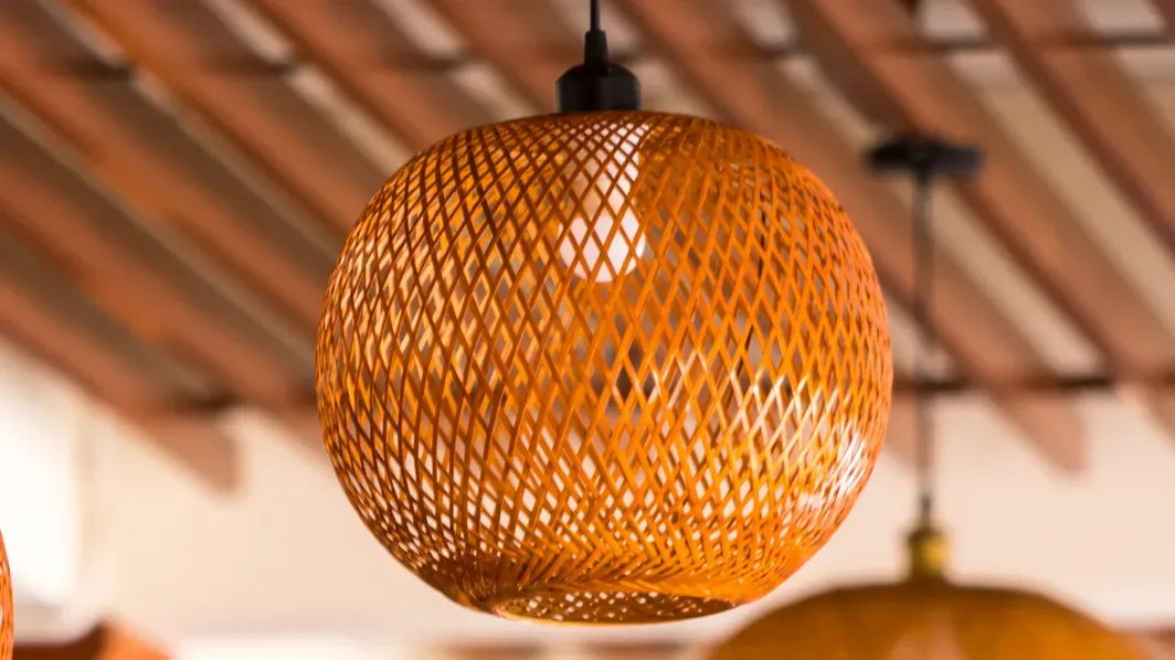 ecoconscious bamboo pendant lights that blend modern design with sustainable