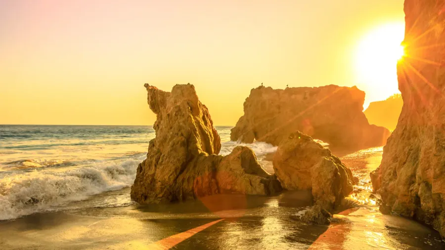 el matador beach sunset