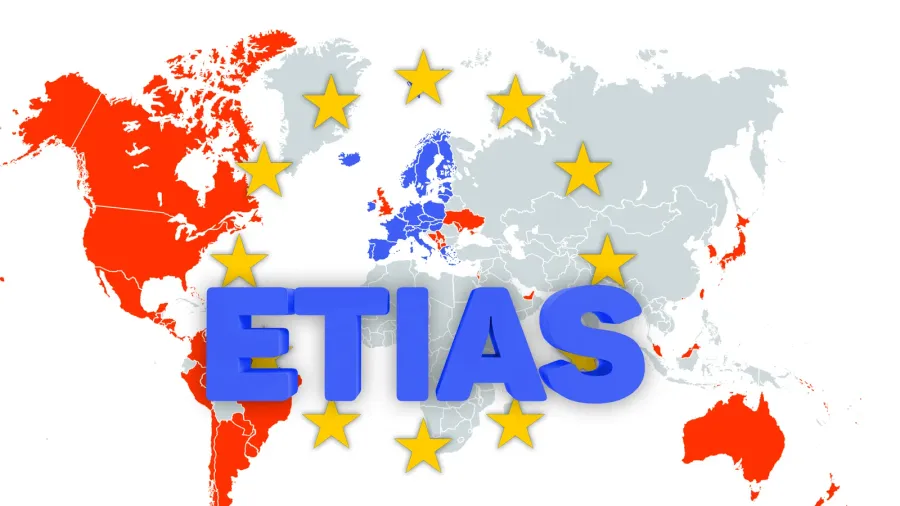 etias  european travel information and authorization system concept world