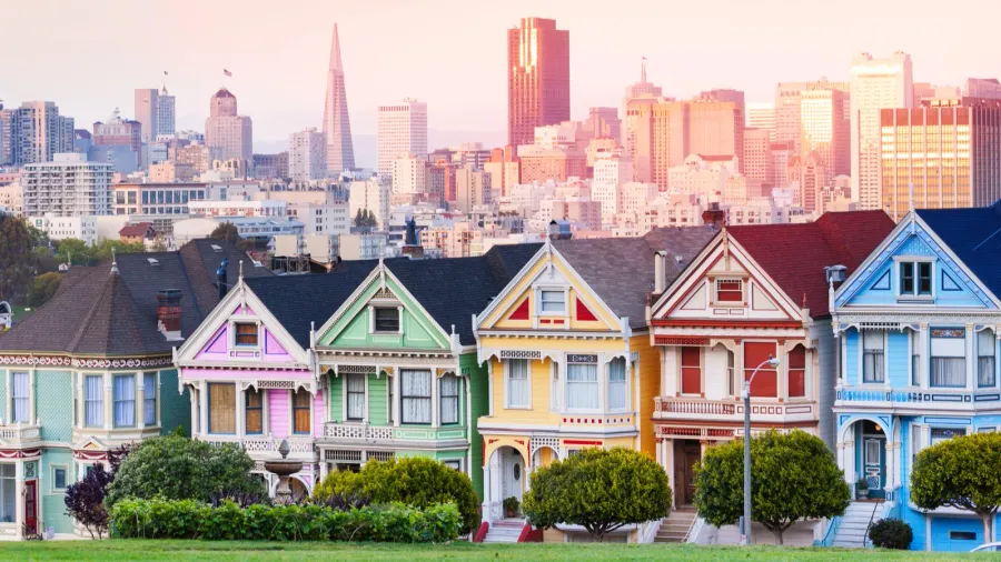 evening skyline of san francisco