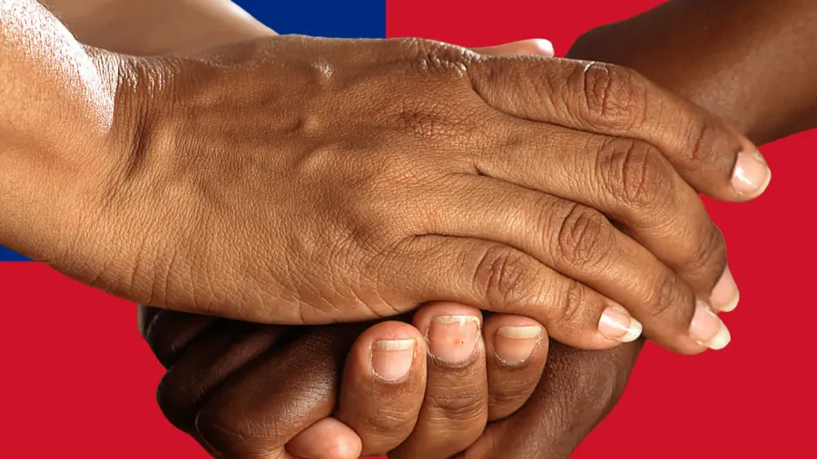 flag of samoa intergration of a multicultural group of young