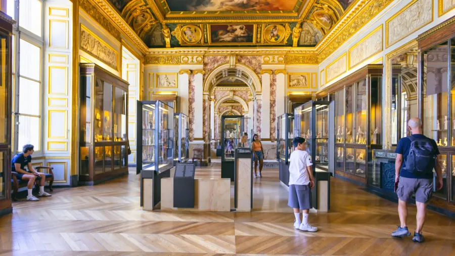france paris  august 25 2025 an interior view of