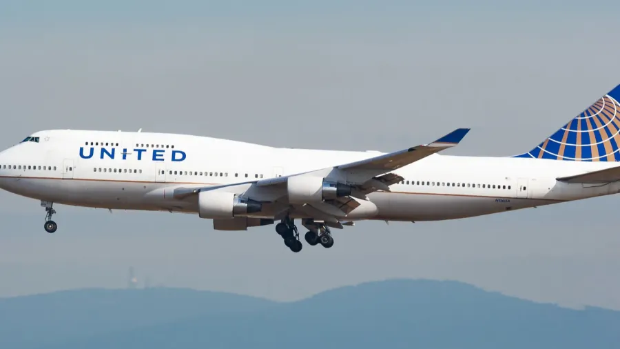 frankfurt germany  july 8 2017 united airlines passenger plane
