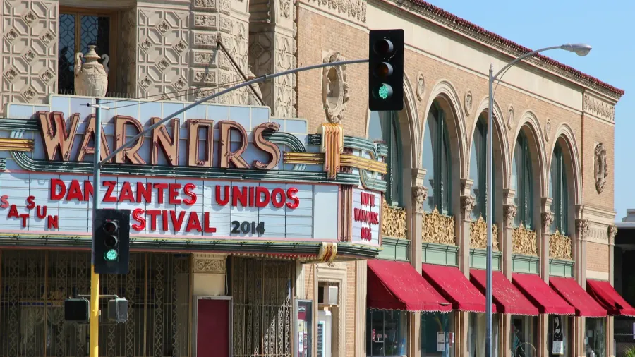 fresno united states  april 12 2014 warnors theatre in