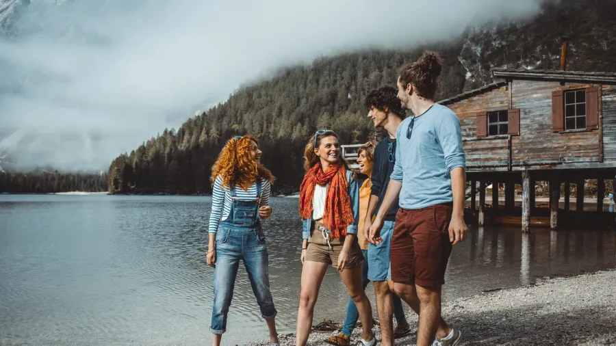friends on excursion