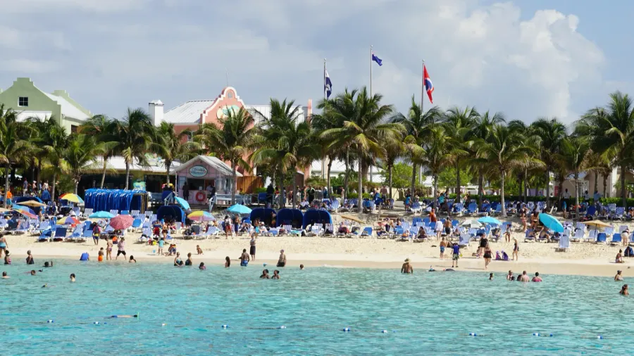 governors beach at grand turk island