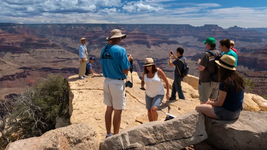 grand canyon national park arizona  july 16 2014 a