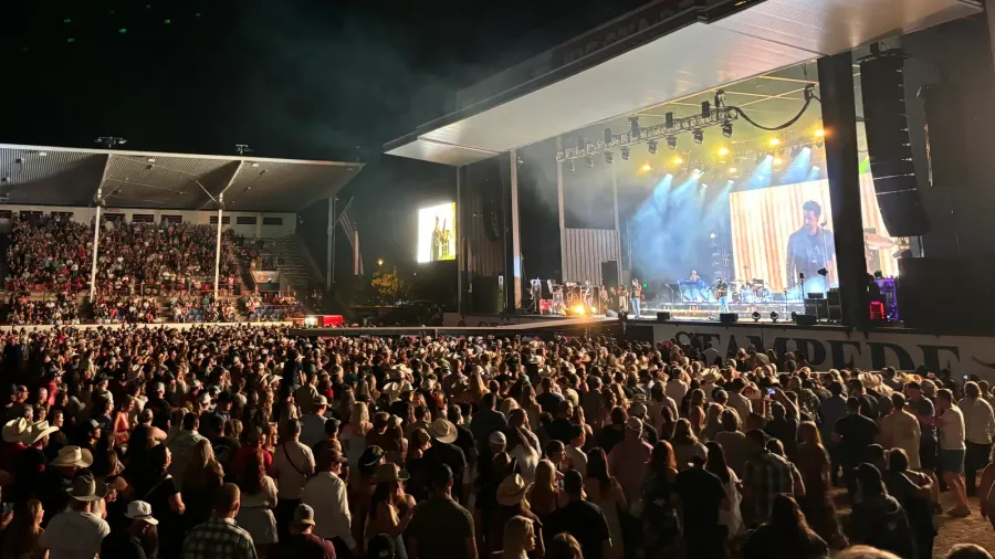greeley colorado united states july 6 2024 music festival with