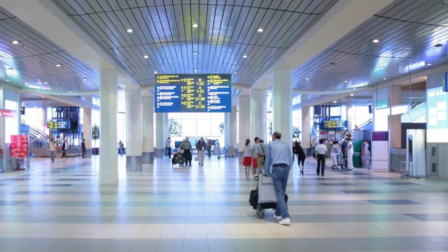 hall of airport