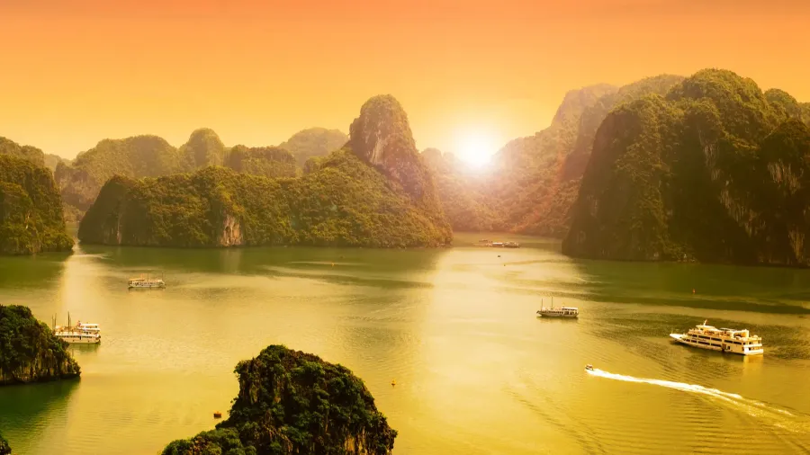 halong bay in vietnam unesco world heritage site most popular