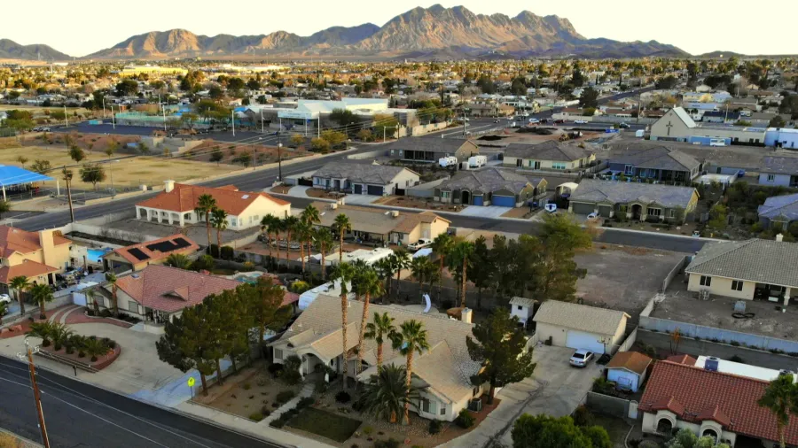 henderson nevada usa  december 29 2018  the aerial