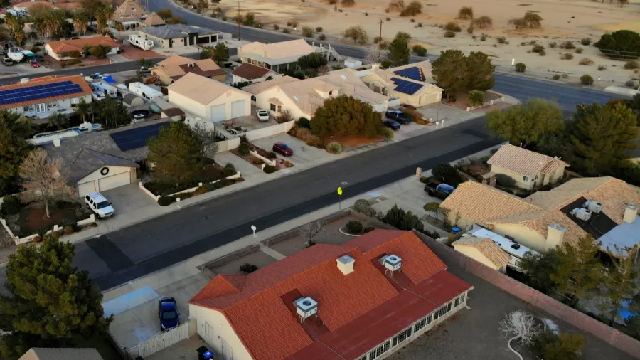 henderson nevada usa  december 29 2018  the aerial