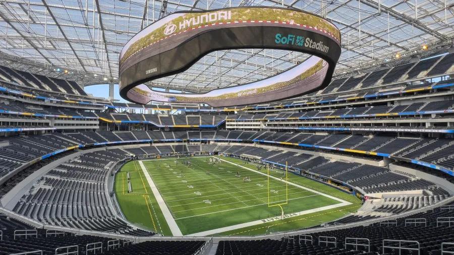 inglewood ca usa  november 14 2024 sofi stadium is