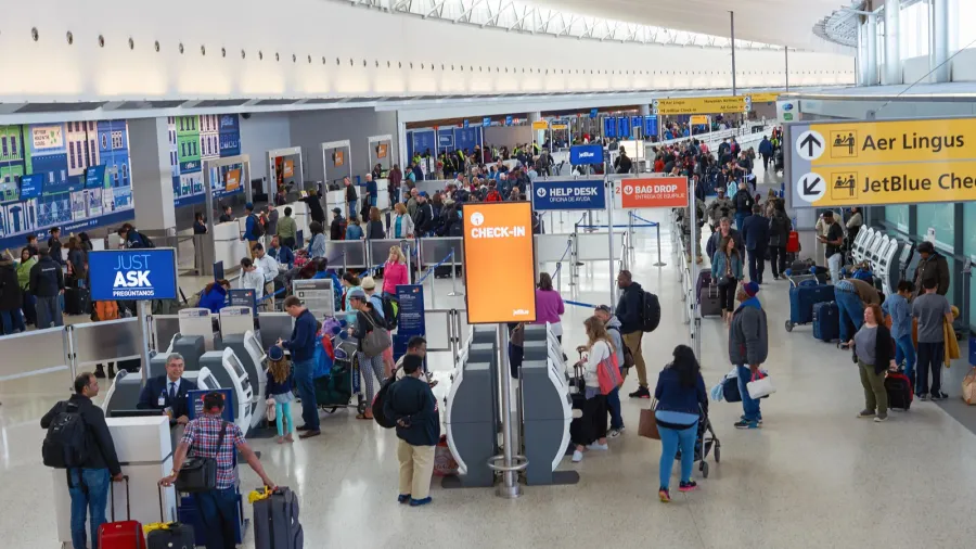 inside of jfk airport