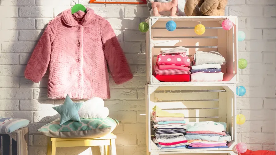 interior of kids room