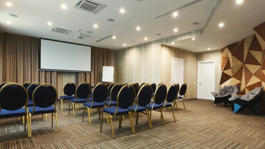 interior of modern conference hall in hotel
