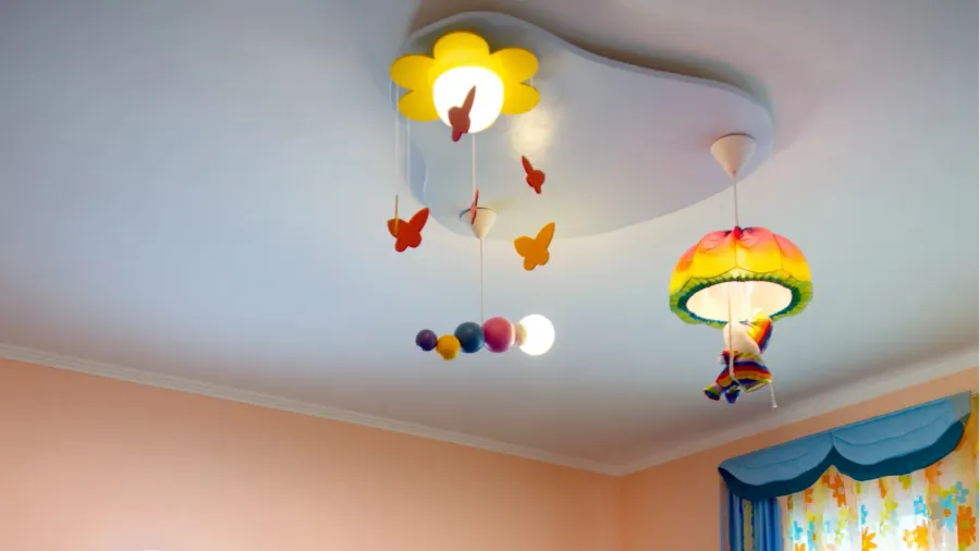 interior of the house kids room