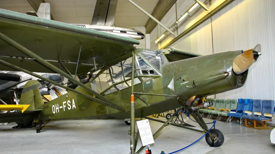 interior view of the aviation museum