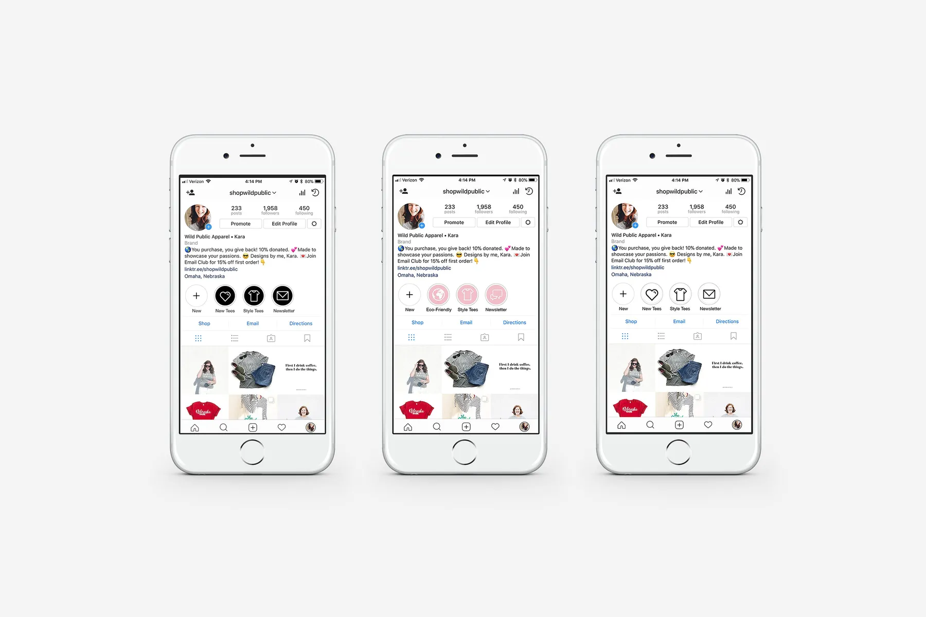 Instagram stories covers for highlights- 20 icons.
