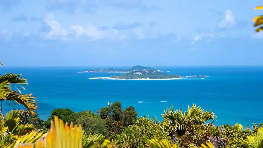 islands cousin and cousine praslin republic of seychelles africa