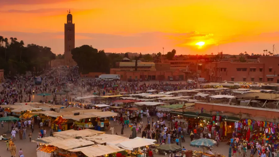 jamaa el fna marrakesh morocco