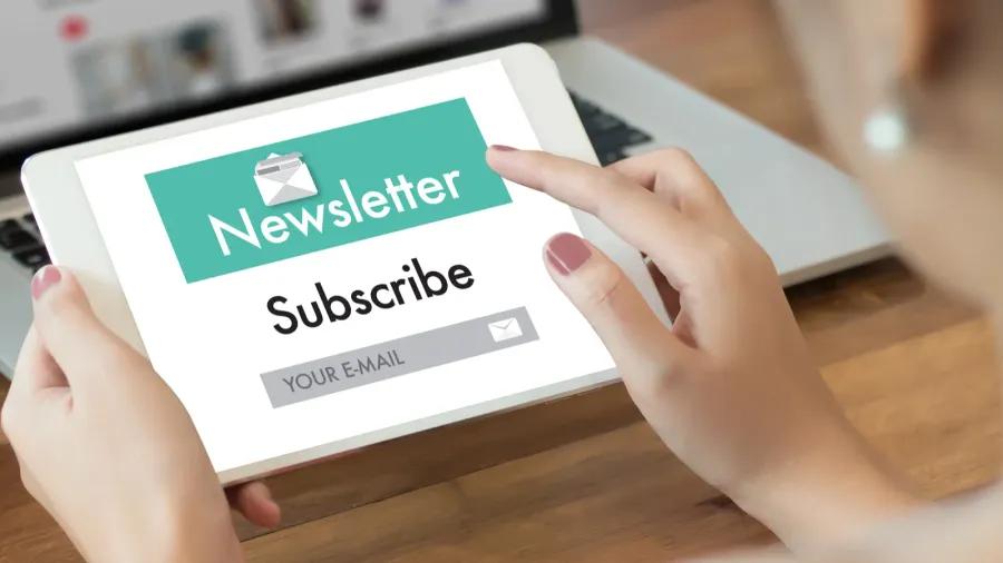 join register newsletter to update information and subscribe reg