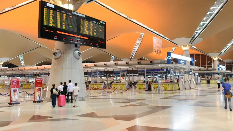 kuala lumpur airport interior