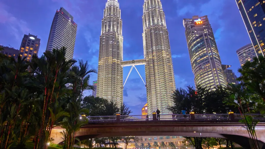 kuala lumpur malaysia  21 june 2023 a tropical city