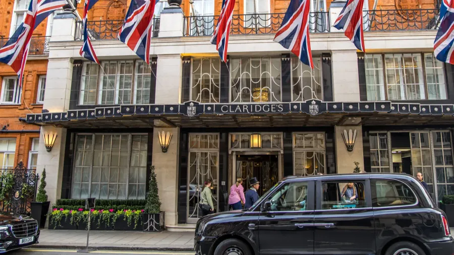 london uk  september 14 2023 a luxurious 5star hotel