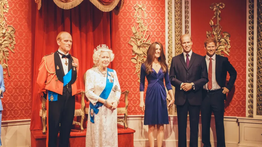 london united kingdom  august 24 2017 madame tussauds wax
