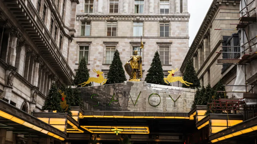 london united kingdom  january 1 2017 facade of the