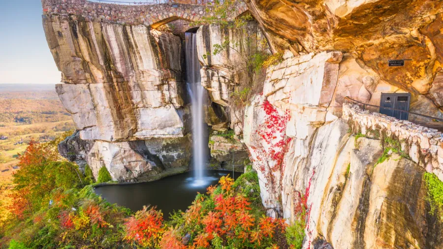 lookout mountain georgia usa at high falls