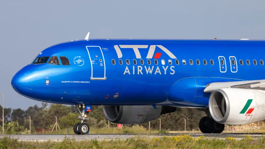 luqa malta  april 3 2023 ita airways airbus a320216