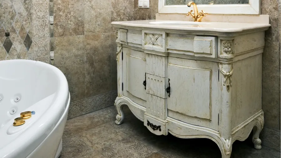 luxury bathroom interior